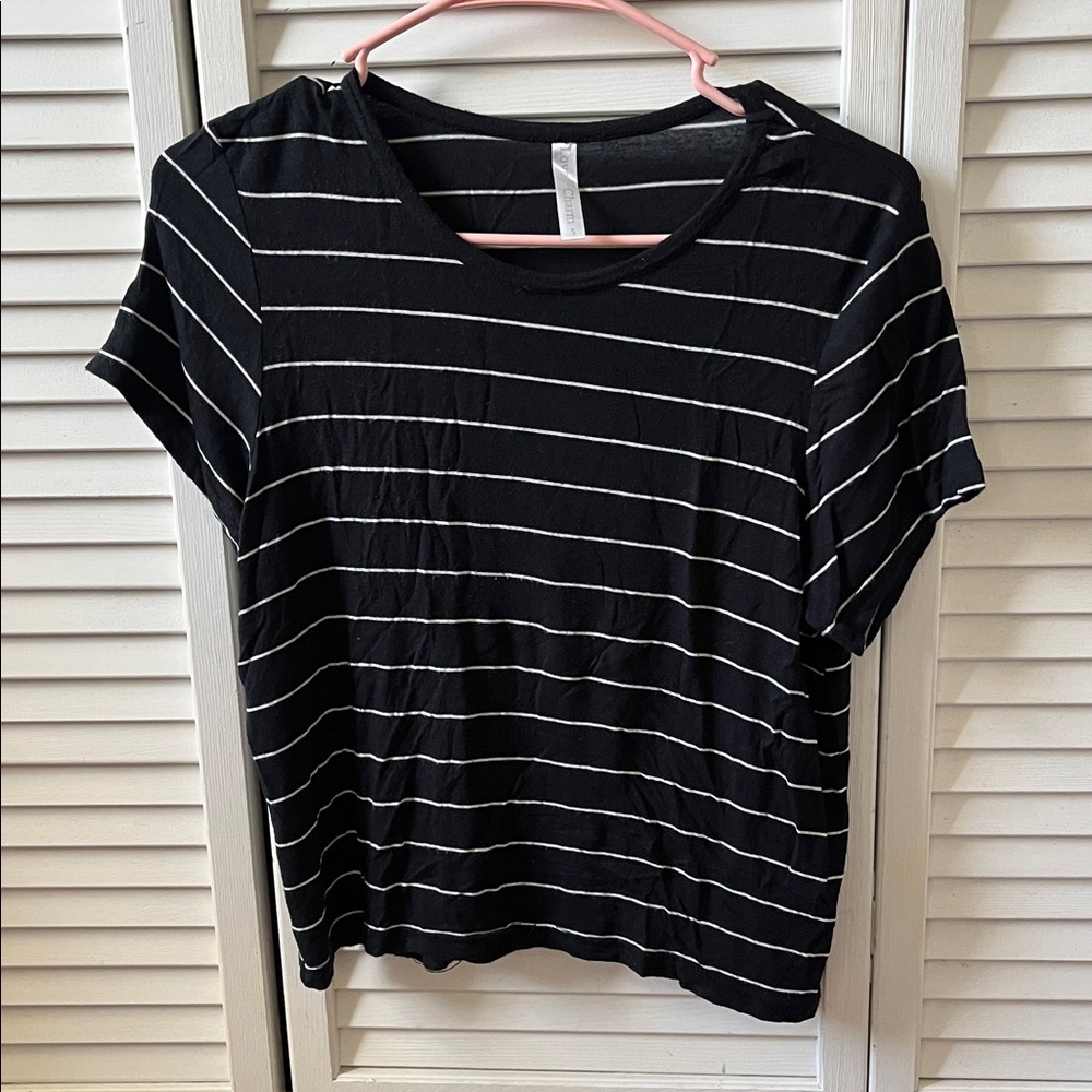 Striped Crop Top